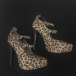 Cheetah heels